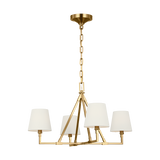 Perth Chandelier Brunished Brass Medium By Visual Comfort Studio