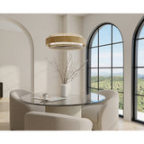 Petra Pendant with Slate Accent by Accord in Living Room