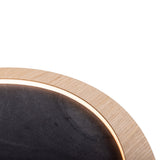 Petra Semi Flush Light with Slate Accent by Accord Details