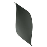 Pewter Green Wave Ceramic LED ADA Wall Sconce by Justice Design