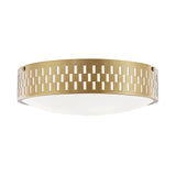 Phoebe Flush Mount - Aged Brass