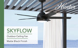Hunter Skyflow Ceiling Fan with LED Light