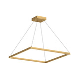 Piazza Suspension — Large, Brushed Gold