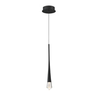 Pierce 1-Light LED Pendant by ET2 - Black