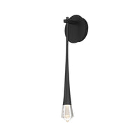 Pierce 1-Light LED Sconce by ET2 - Black