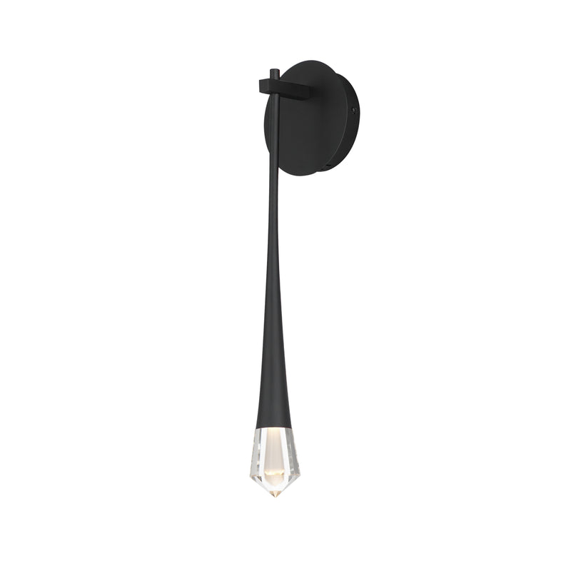 Pierce 1-Light LED Sconce by ET2 - Black