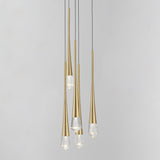 Pierce LED Pendant by ET2 - 5-Light, Gold
