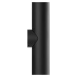 Pillar 24 Outdoor Wall Sconce By Dals Side View 2