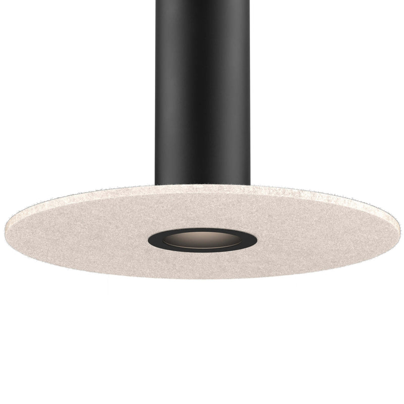 Pillar Large Black Modular Flush Mount Light Beige By DALS