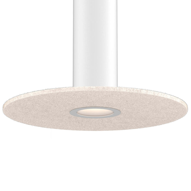 Pillar Large White Modular Flush Mount  74 Inch Light Beige By DALS