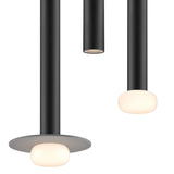 Pillar Large White Modular Flush Mount   By DALS - Lifestyle View1