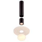 Pillar Small Black Glass Ball Modular Flush Mount By Dals Lifestyle View 2