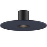 Pillar Small Black Modular Flush Mount 8 Inch Dark Blue By DALS