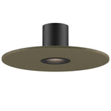 Pillar Small Black Modular Flush Mount 8 Inch Green By DALS