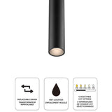 Pillar Small White Glass Ball Modular Flush Mount By DALS - Lifestyle View6
