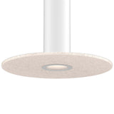 Pillar Small White Modular Flush Mount 16 Inch Light Beige By DALS