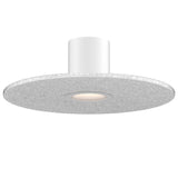Pillar Small White Modular Flush Mount 8 Inch Light Grey By DALS
