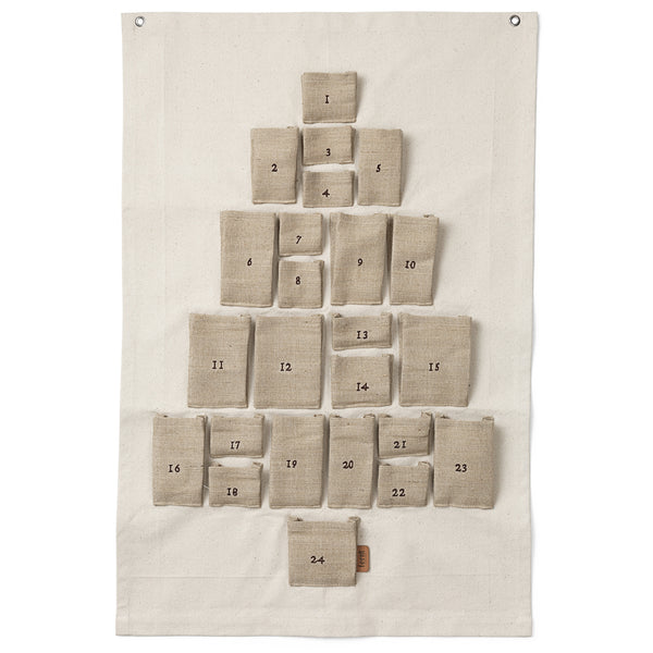 Pine Christmas Maxi Calendar By Ferm Living - Front View