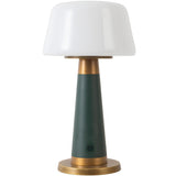 Pine Green Clemence Table Lamp by Alora Lighting