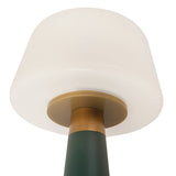 Pine Green Clemence Table Lamp by Alora Lighting Details