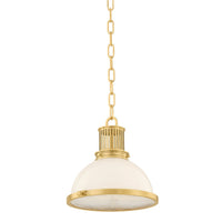 Pinesbridge Pendant - 10.5 Inch - Aged Brass by Hudson Valley