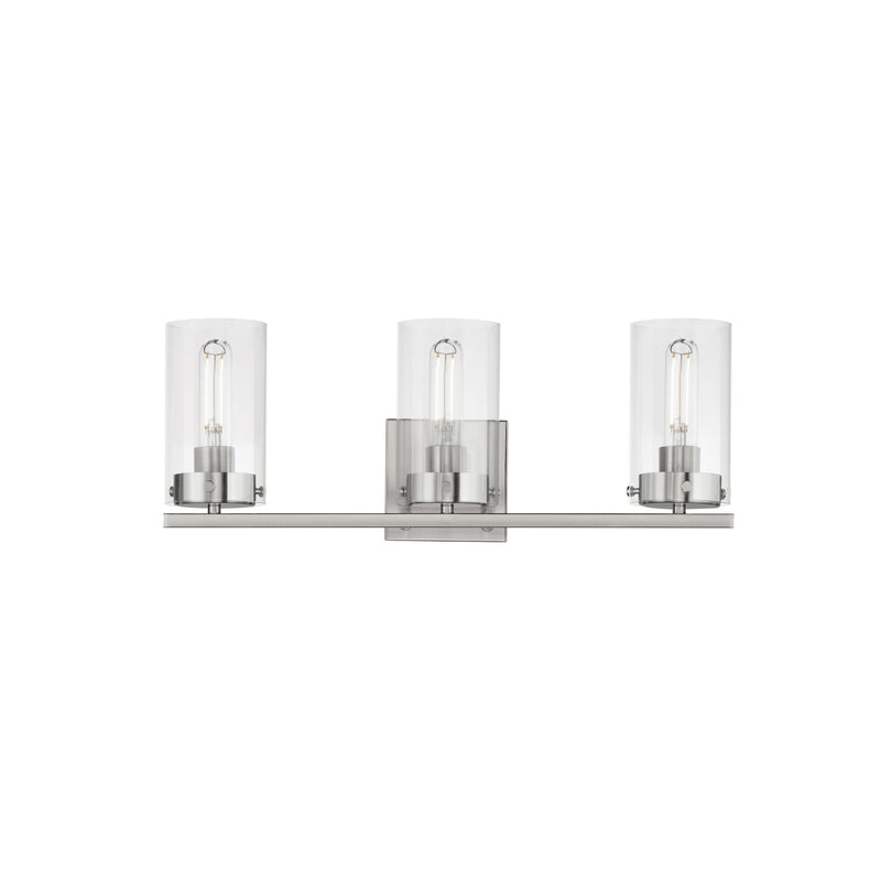 Pinn Bath Vanity Light Satin Nickel by Maxim Lighting