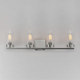 Pinn Bath Vanity Light Satin Nickel by Maxim Lighting