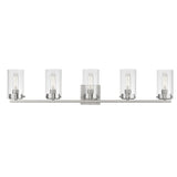 Pinn Bath Vanity Light Satin Nickel by Maxim Lighting