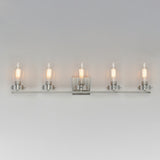 Pinn Bath Vanity Light Satin Nickel by Maxim Lighting
