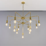 Pisa Chandelier - Polished Brass