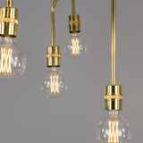 Pisa Chandelier - Polished Brass