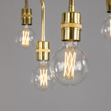 Pisa Chandelier - Polished Brass