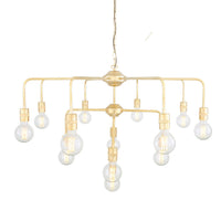 Pisa Chandelier - Polished Brass