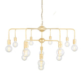Pisa Chandelier - Polished Brass