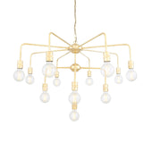 Pisa Chandelier - Polished Brass