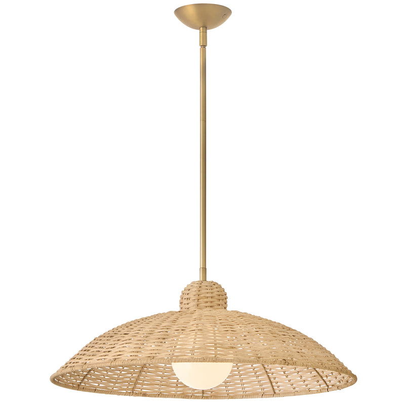 Pismo Pendant Light Lacquered Brass By Lark Living