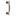 Piuma Door Pull in Bronze by Colombo Design