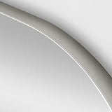 Planer Mirror Medium Polished Nickel By Generation Lighting - Detailed View1