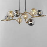 Planetary 8-Light LED Linear Pendant by ET2