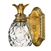 Plantation Small Single Light Vanity - Burnished Brass - by Hinkley