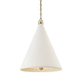 Plaster No.1 Pendant - 20 Inch by Hudson Valley