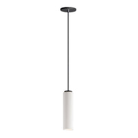 Pleat LED Plaster Pendant by ET2 - Black