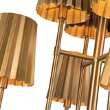 Plisse Chandelier — Chandelier