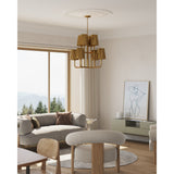Plisse Chandelier — Chandelier