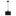 Plisse Drum Pendant — Matte Black