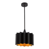 Plisse Drum Pendant — Pendant