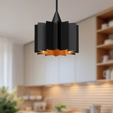 Plisse Drum Pendant — Pendant