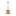 Plisse Pendant — 12 Inch, Aged Gold