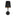 Plisse Wall Sconce — Matte Black