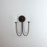 Plumette Wall Sconce Chestnut Bronze by Maxim Lighting